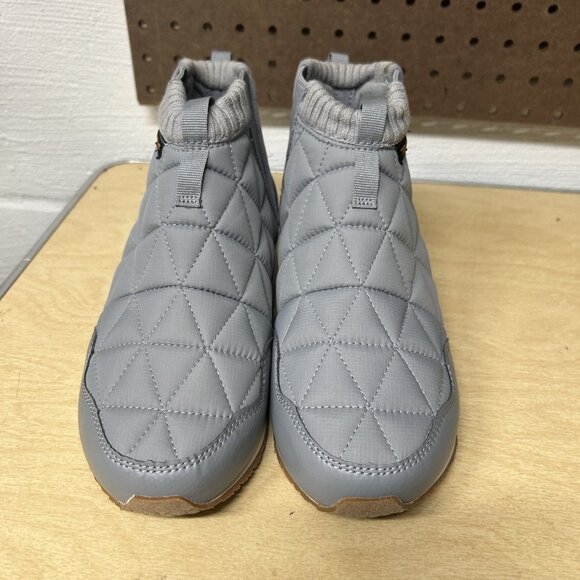 Teva Women’s Ember Mid Quilted Slippers Winter Hiking Boots Gray Size 6 - Picture 3 of 9